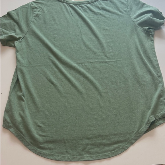 Green Graphic T-Shirt with Cartoon Print - Picture 3 of 6